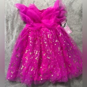 Toddler Fuschia Barbie Tulle Dress